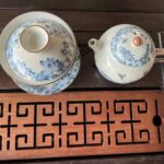 Butterfly Chinese Gongfu Tea Set Porcelain Blue and White photo review