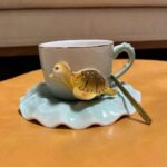 Cute-animal Tea Cup and Saucer Set Porcelain photo review