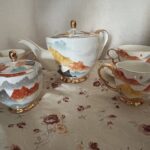 Mountain-range English Tea Set Bone China Teapot Set photo review