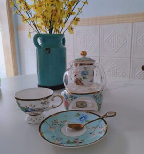 Phoenix English Tea Set Bone China with Warmer photo review