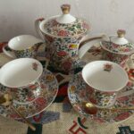 Rose English Tea Set Bone China Teapot Set photo review