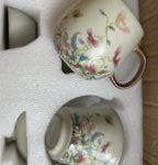 Floral Chinese Kung Fu Tea Set Ceramic photo review