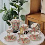 Rose English Tea Set Bone China Teapot Set photo review