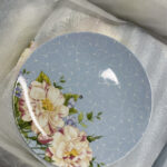 3-Tier Flowers Cake Stand Bone China Serving Tray photo review