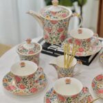 Rose English Tea Set Bone China Teapot Set photo review