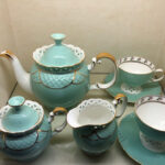 Openwork English Tea Set Bone China Teapot Set photo review