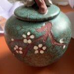Plum Tea Caddy Loose Tea Tin Storage Canister photo review