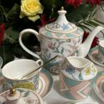 Milan Flower English Tea Set Bone China Teapot Set photo review