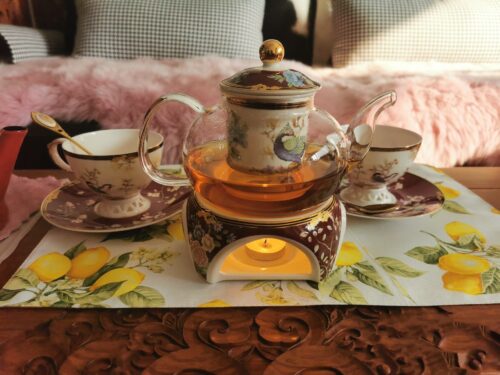 Phoenix English Tea Set Bone China with Warmer photo review