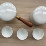 Elegant Japanese Travel Tea Set with Case photo review