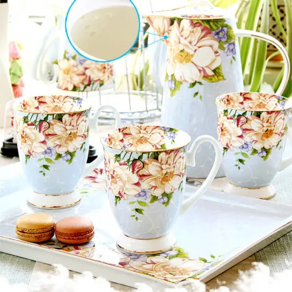 TB29ls5vq8lpuFjy0FpXXaGrpXa 2318989360 Flowers English Tea Set Bone China Coffee Set