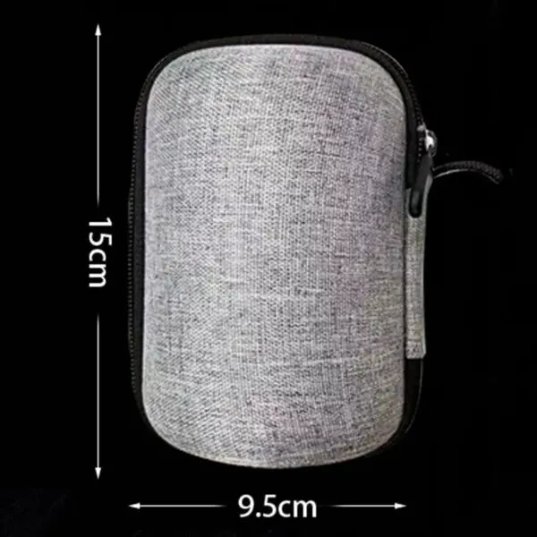 TSB16BB003 d2 Titanium Chinese Travel Tea Set with Case