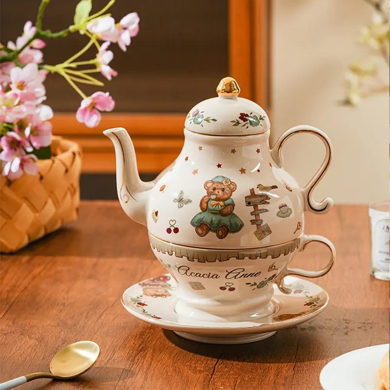 Bear tea set on sale