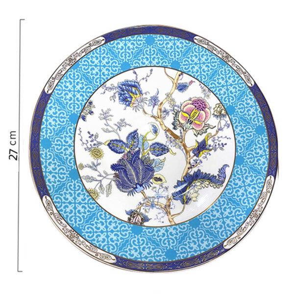 TSB23BB004 4 Feicui Side-plate Set Bone China Dish 2 Pieces