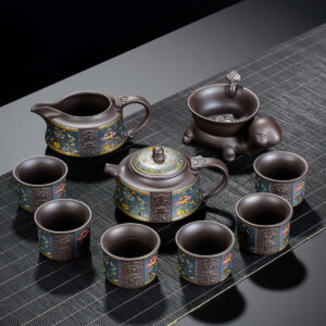 TSB25BB002 V2 Fugui Chinese Yixing Tea Set for Gongfu Tea