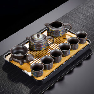 TSB25BB002 V4 Fugui Chinese Yixing Tea Set for Gongfu Tea