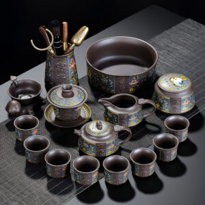 TSB25BB002 V5 Fugui Chinese Yixing Tea Set for Gongfu Tea