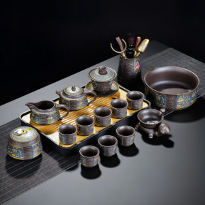 TSB25BB002 V6 Fugui Chinese Yixing Tea Set for Gongfu Tea